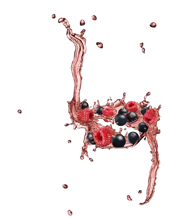 Berry Splash with Fresh Fruits