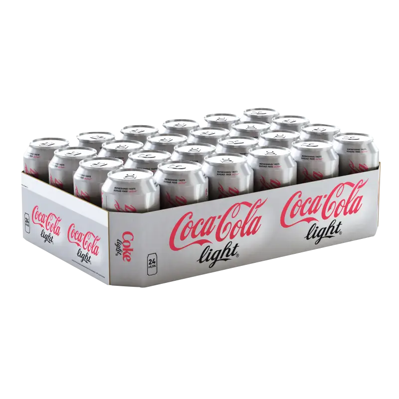 Coca Cola Light Cans Pack Display
