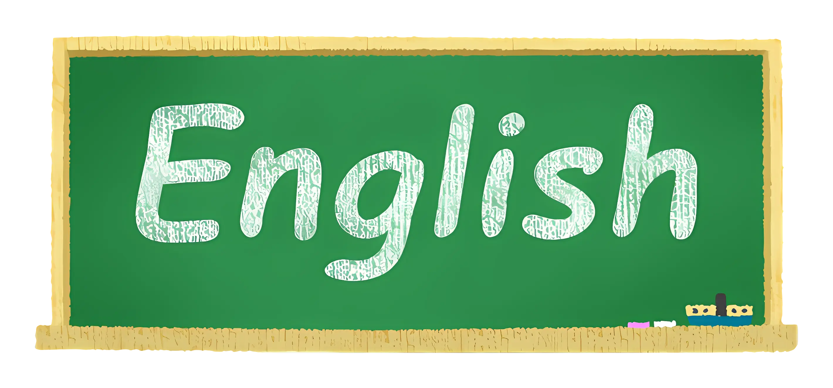 English Language Chalkboard