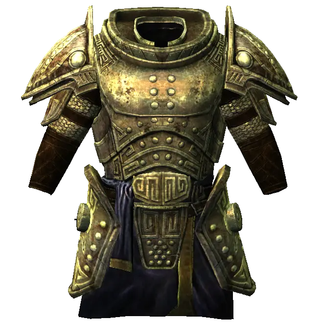 Golden Medieval Armor Set