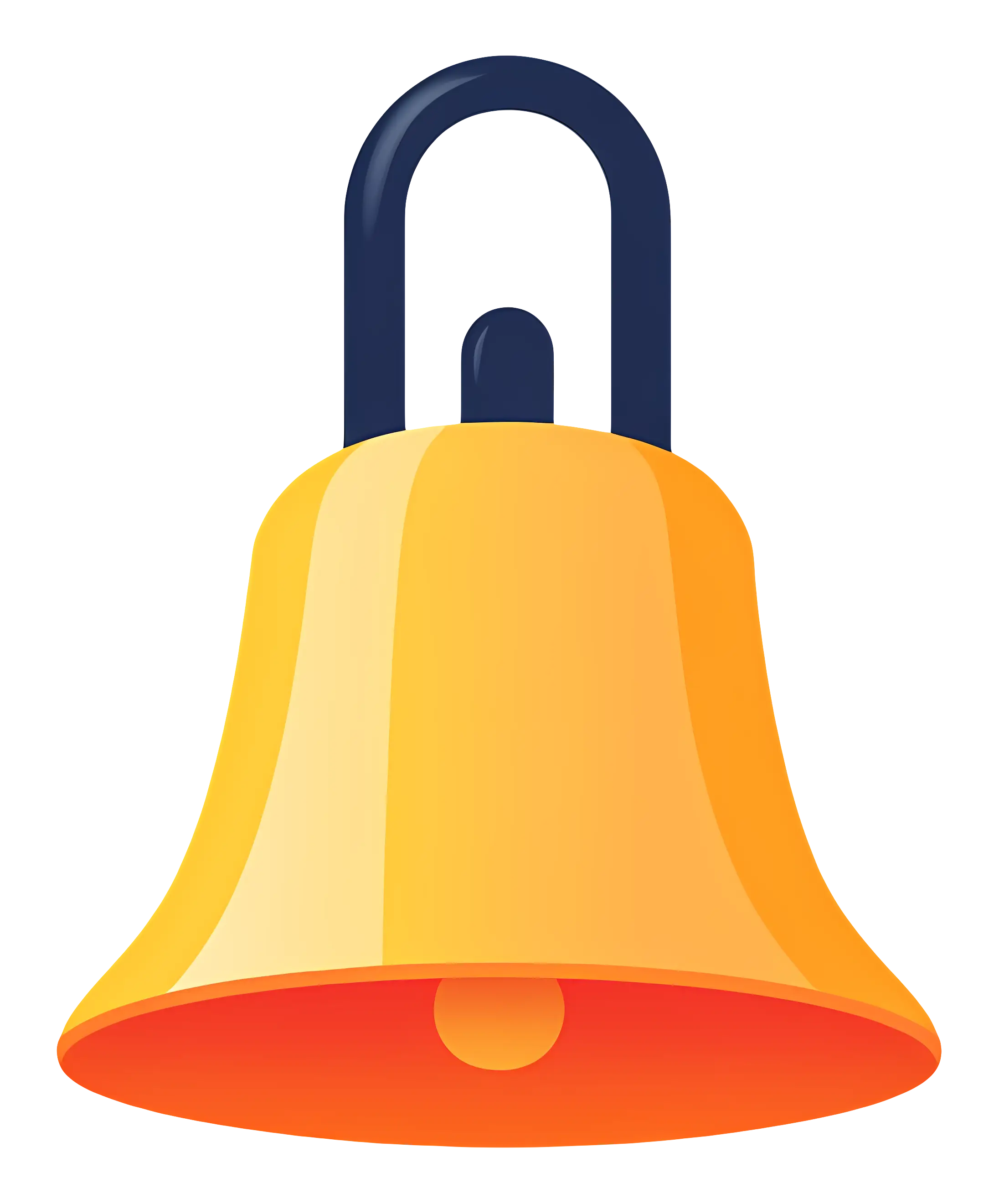 Yellow Bell Icon