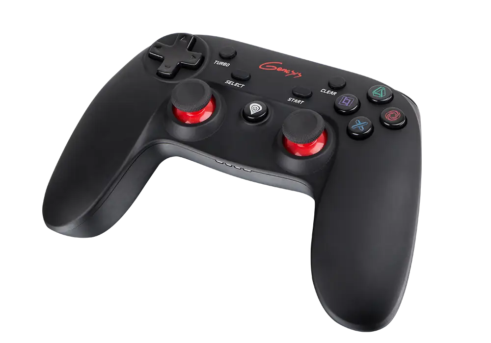 Black Game Controller for Console Gaming