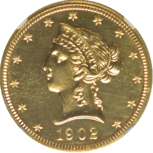 Antique Gold Coin from 1902