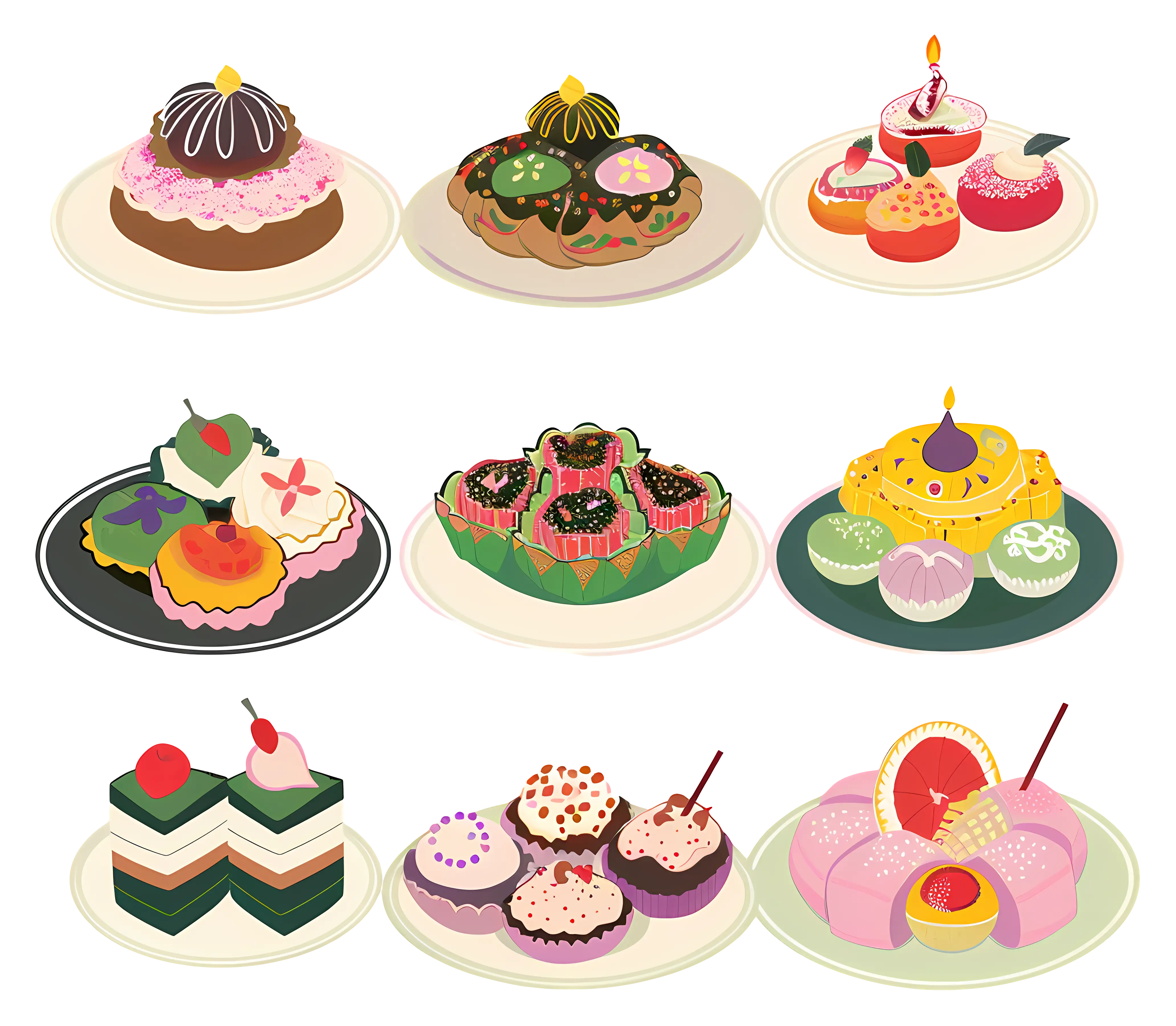 Assorted Desserts