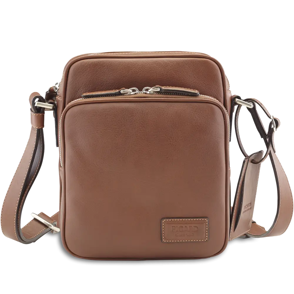 Brown Leather Shoulder Bag