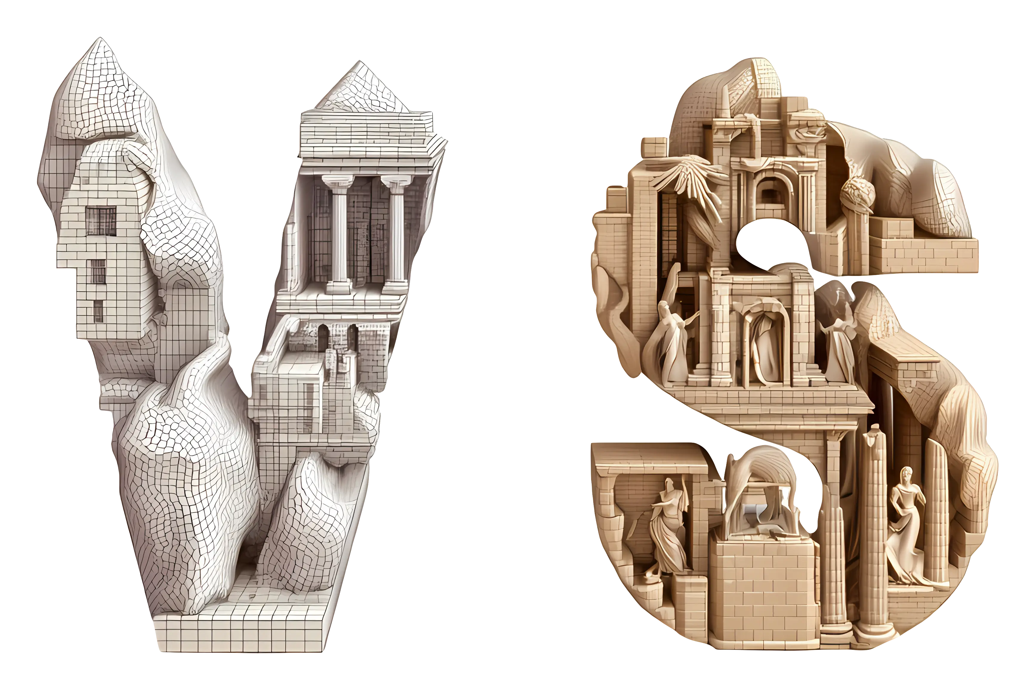 Architectural Typography VS