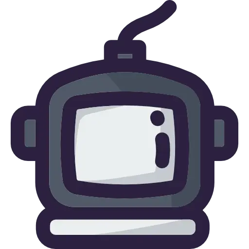 Cute Robot Head Icon Design
