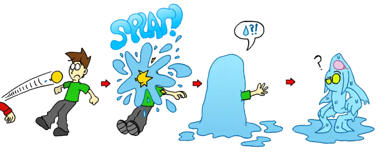 Humorous Comic Strip with Characters