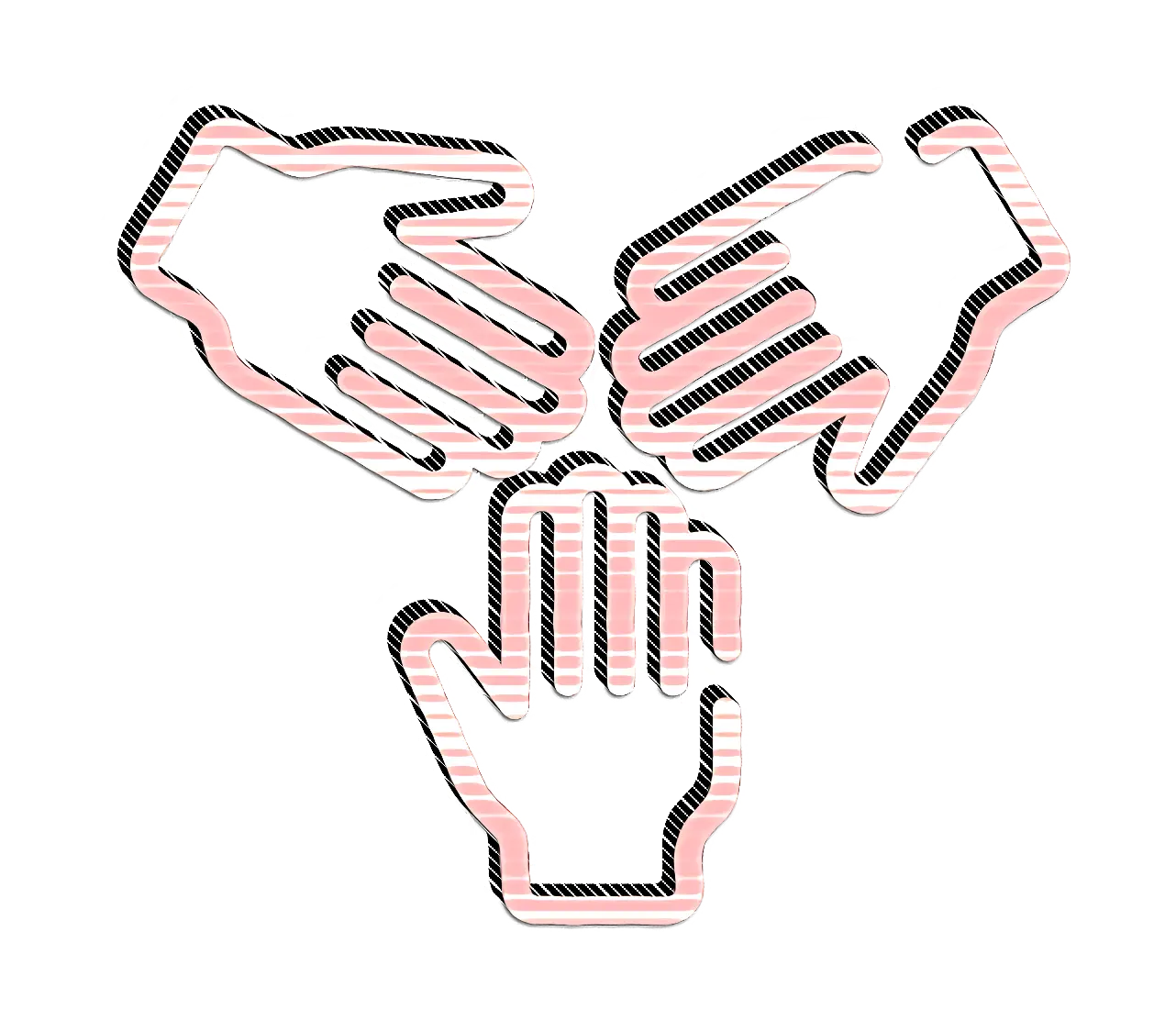 Hands Symbolizing Unity and Support