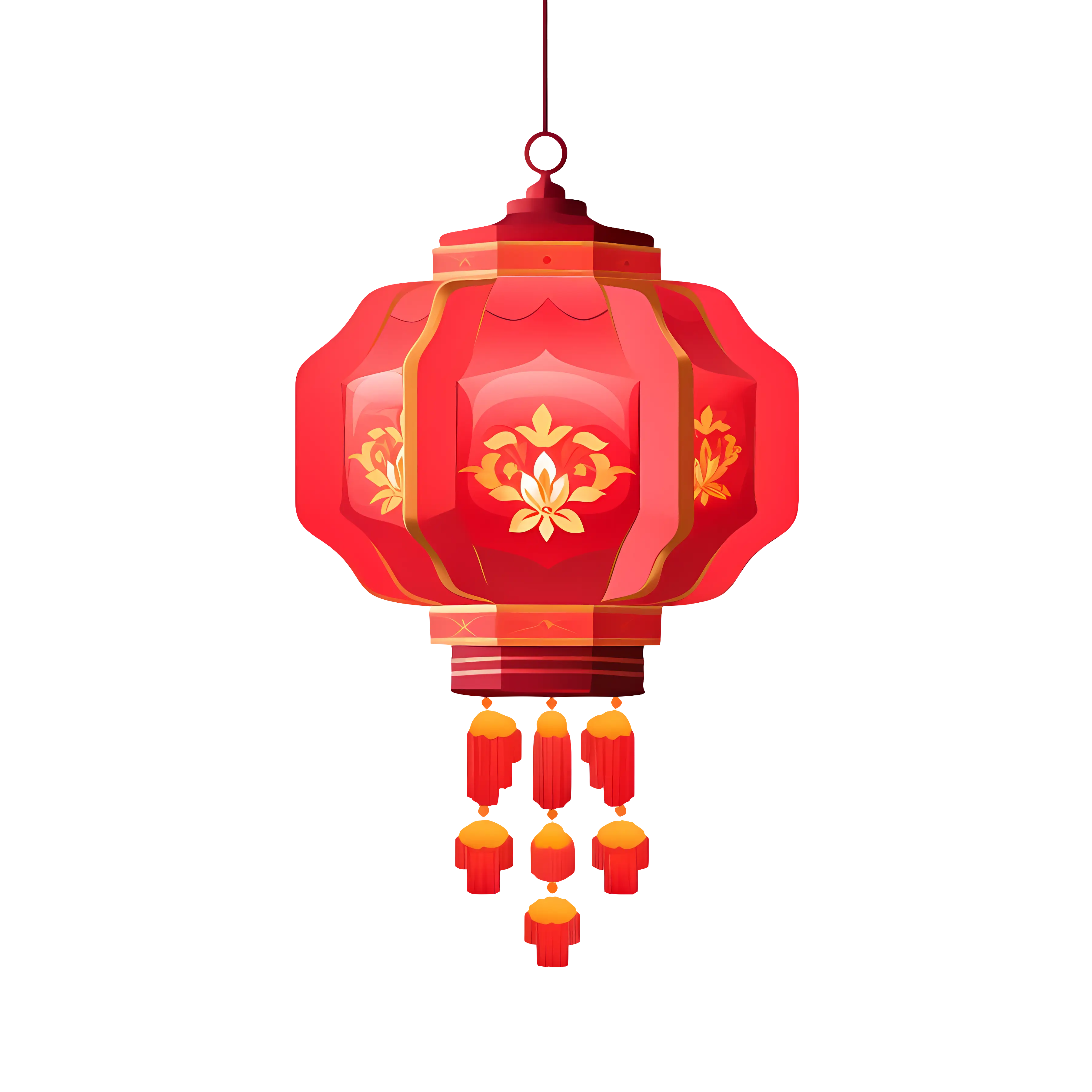 Red Traditional Chinese Lantern