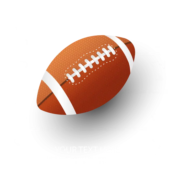Classic American Football Ball