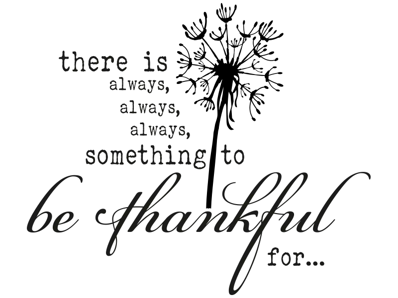 Inspirational Be Thankful Quote