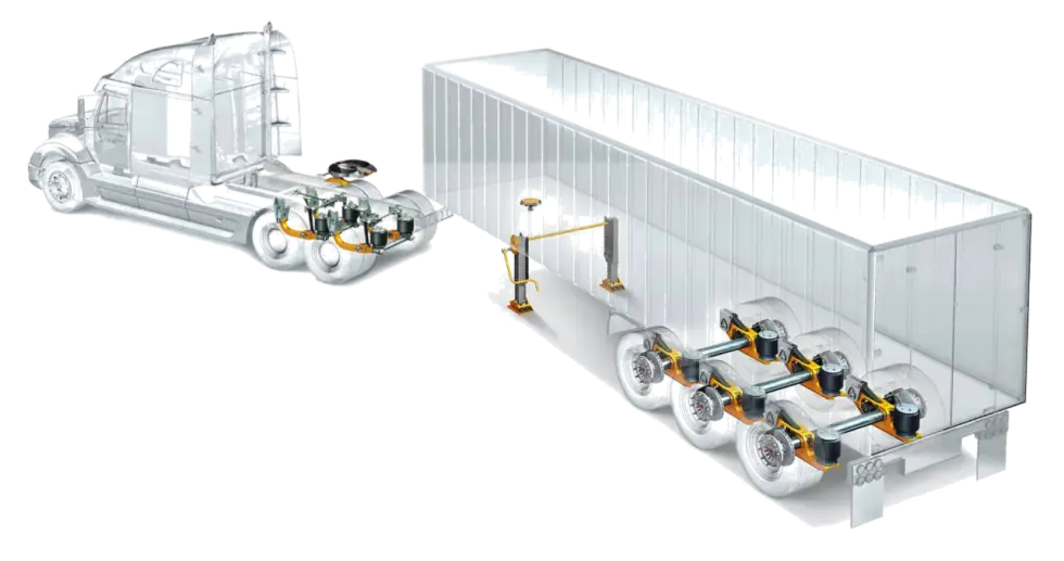 Truck and Trailer Schematic Diagram