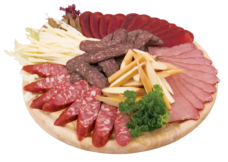 Delicious Meat and Cheese Platter