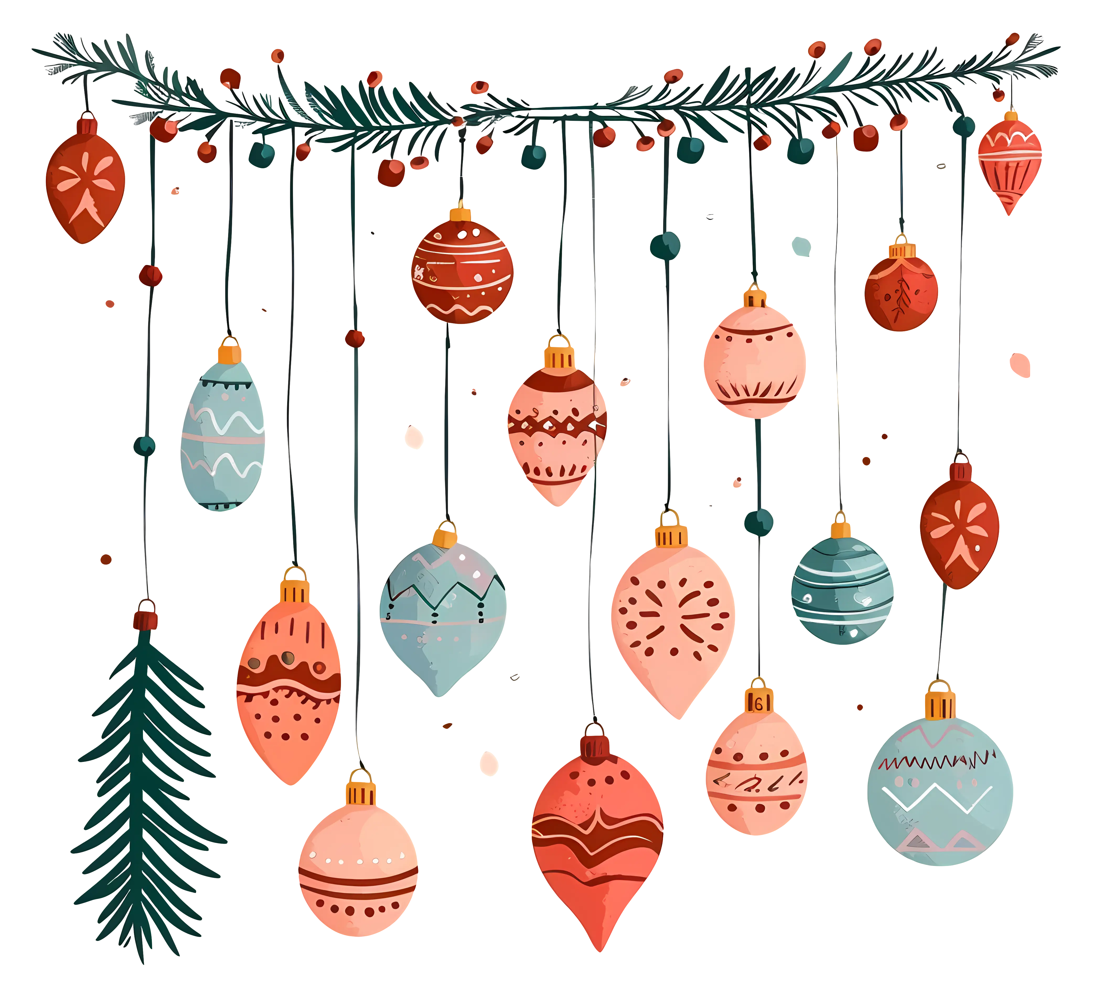 Festive Christmas Ornaments