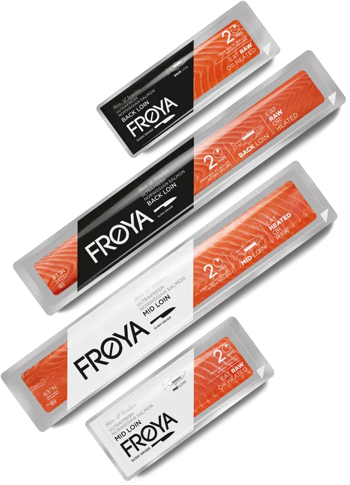Froya Salmon Packaging Design