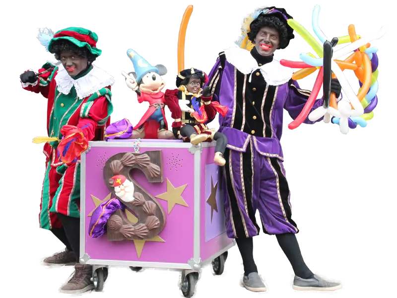 Costumed Characters with Balloons