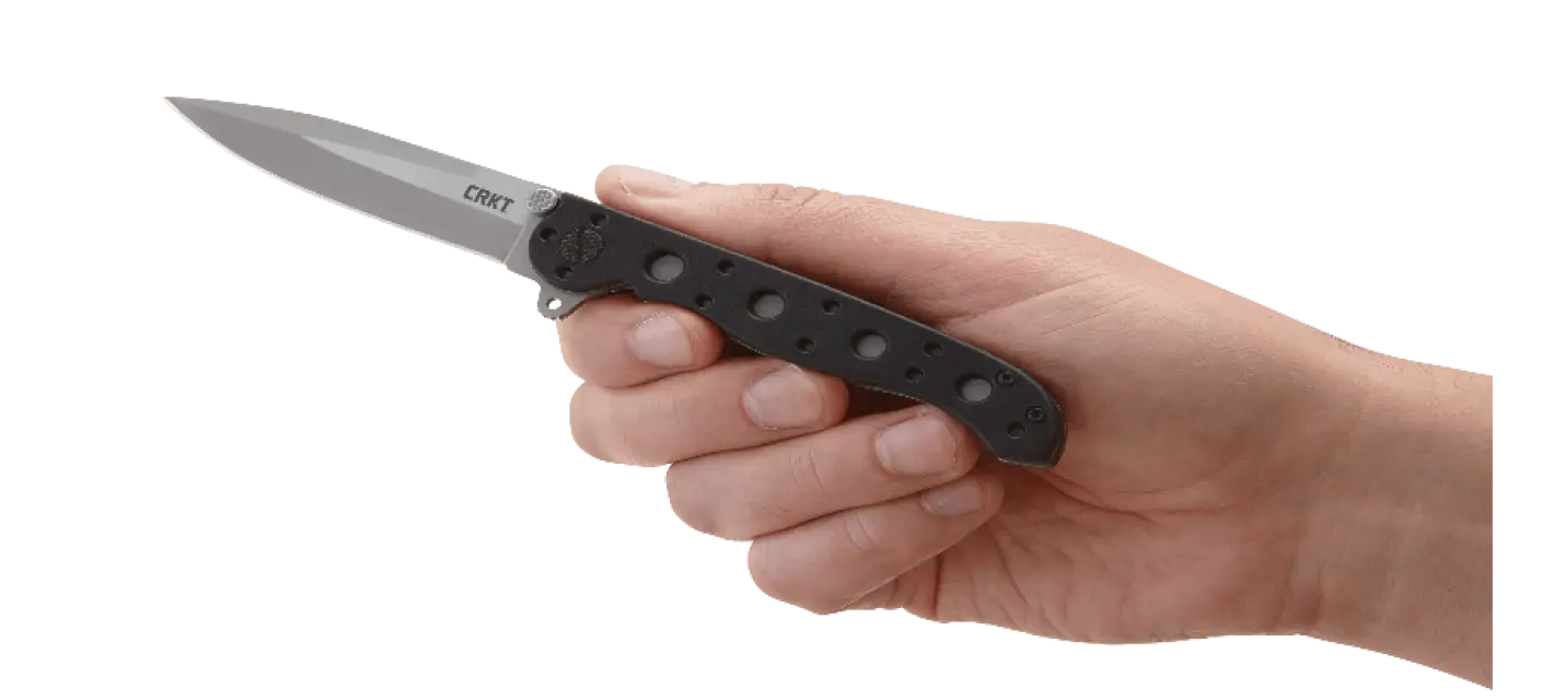 Folding Knife in Hand
