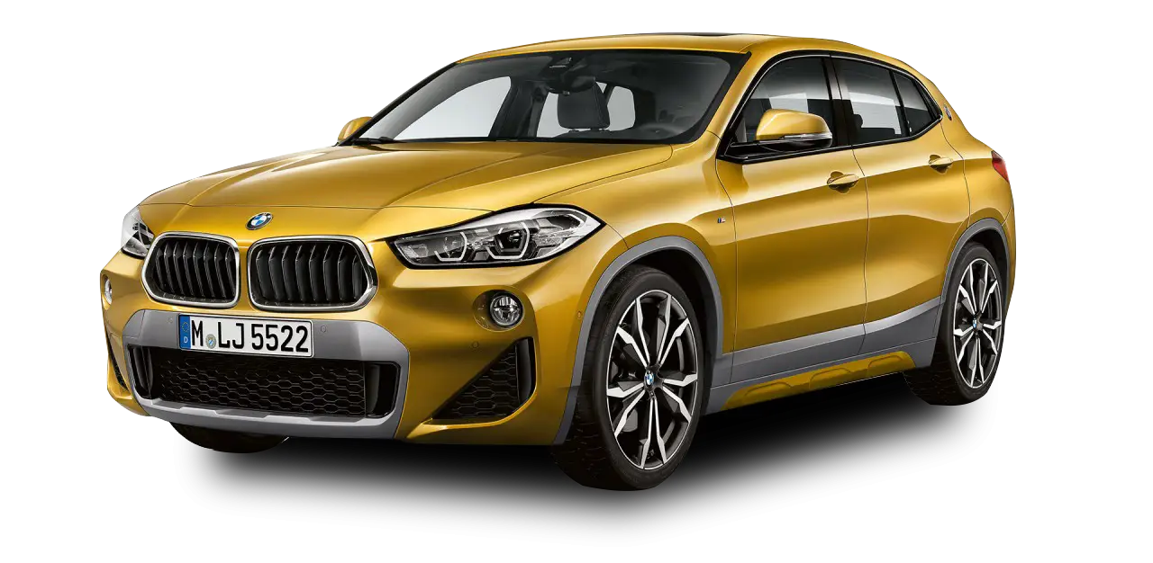 Gold BMW SUV