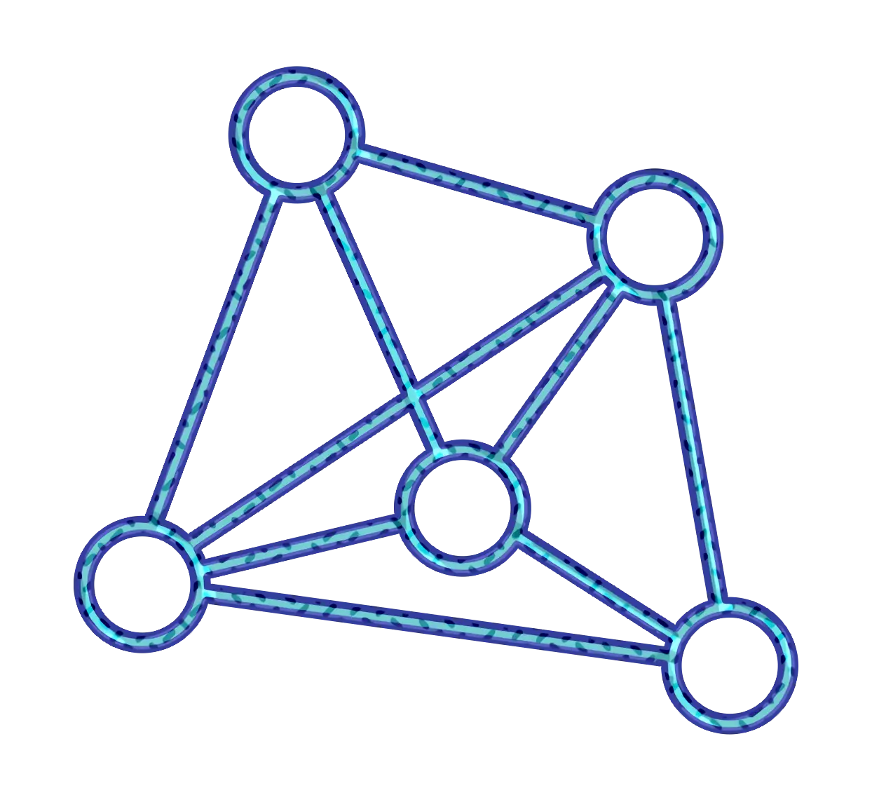 Connected Geometric Network Illustration