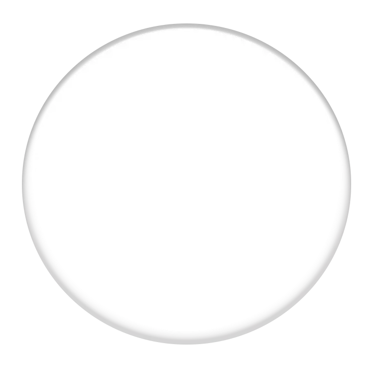 Transparent Glass Circle Design Element