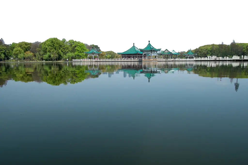 Beautiful Pavilion by the Lake