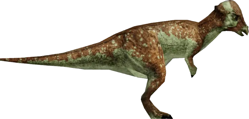Brown Patchy Dinosaur Illustration