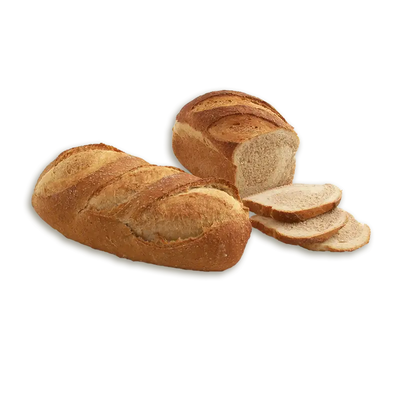 Fresh Loaf of Bread with Slices