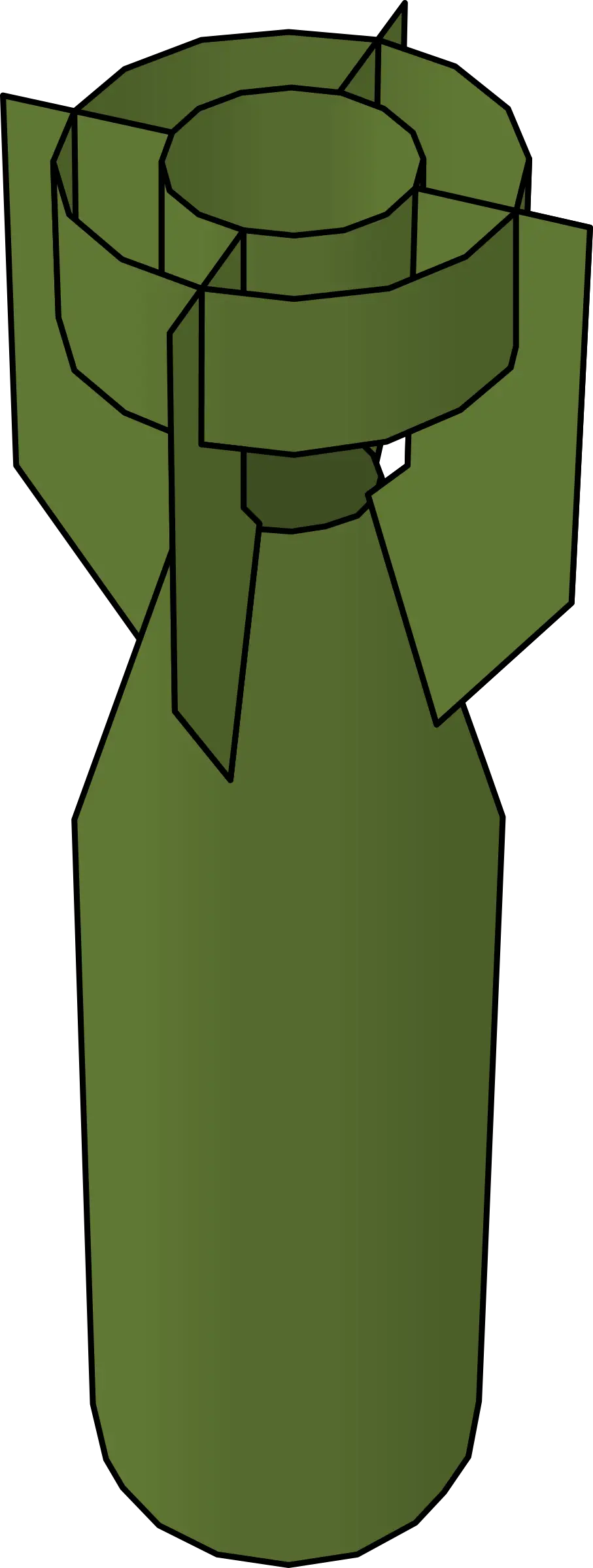 Green Bomb Illustration