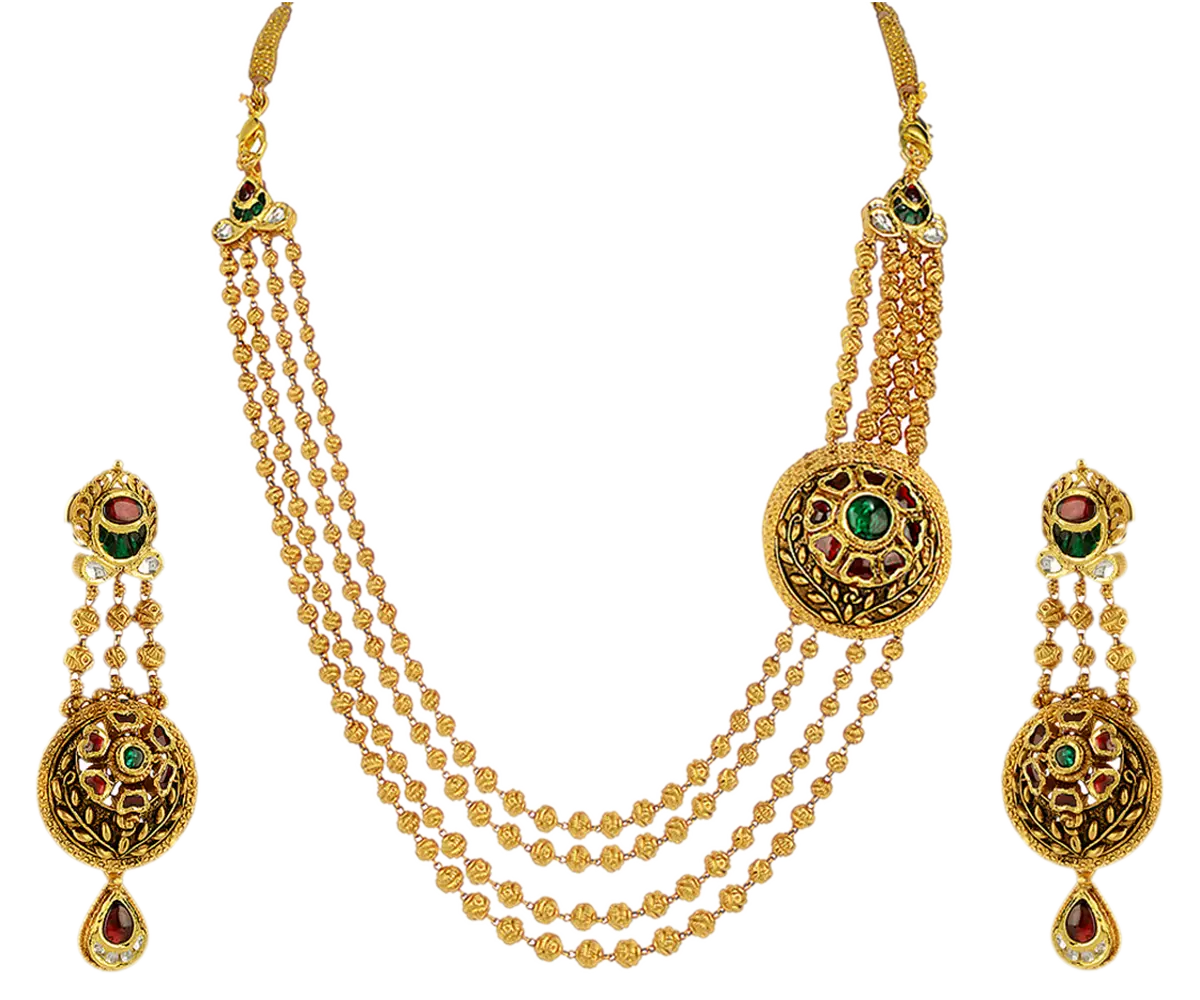 Elegant Gold Jewelry Set