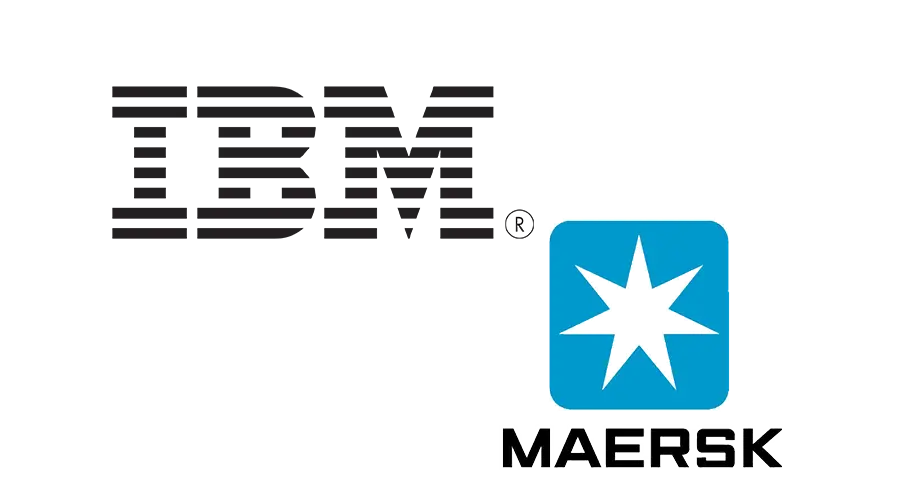 IBM and Maersk Corporate Logos