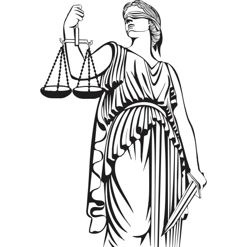 Lady Justice with Scales