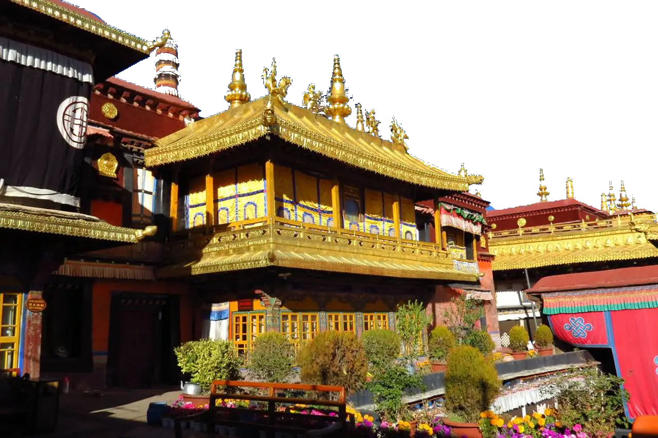 Golden Traditional Temple