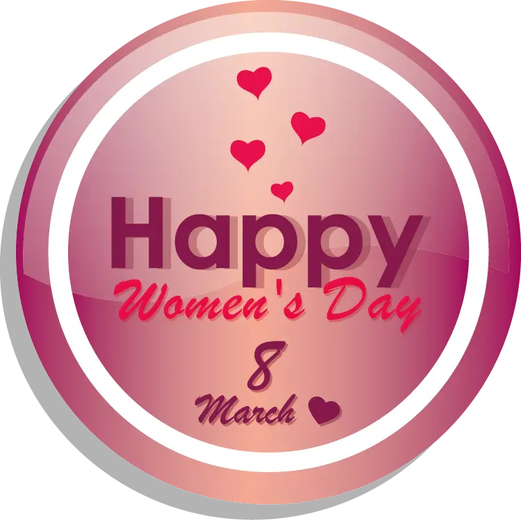 Happy Women&#039;s Day Stamp