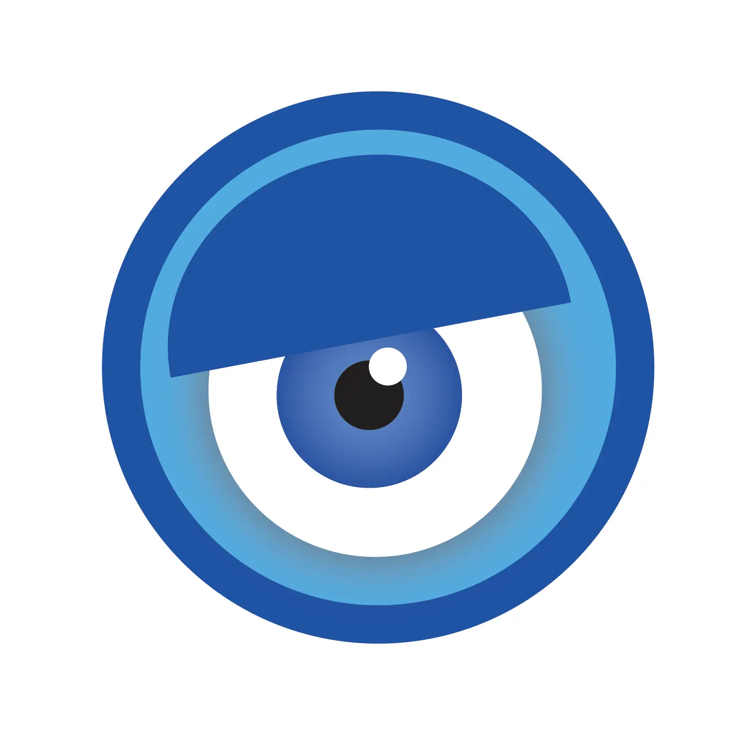 Blue Evil Eye Protection Symbol