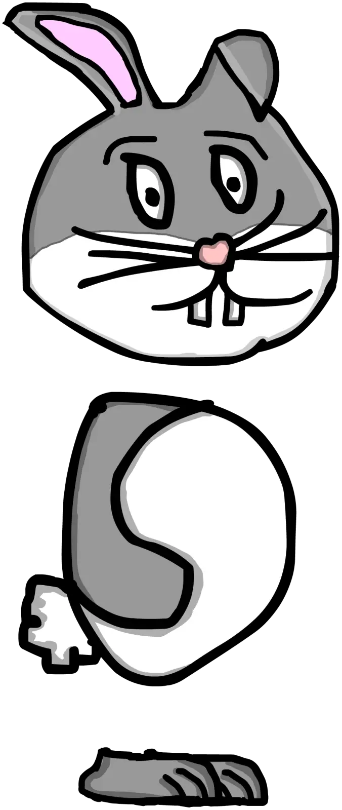 Cartoon Bunny Illustration