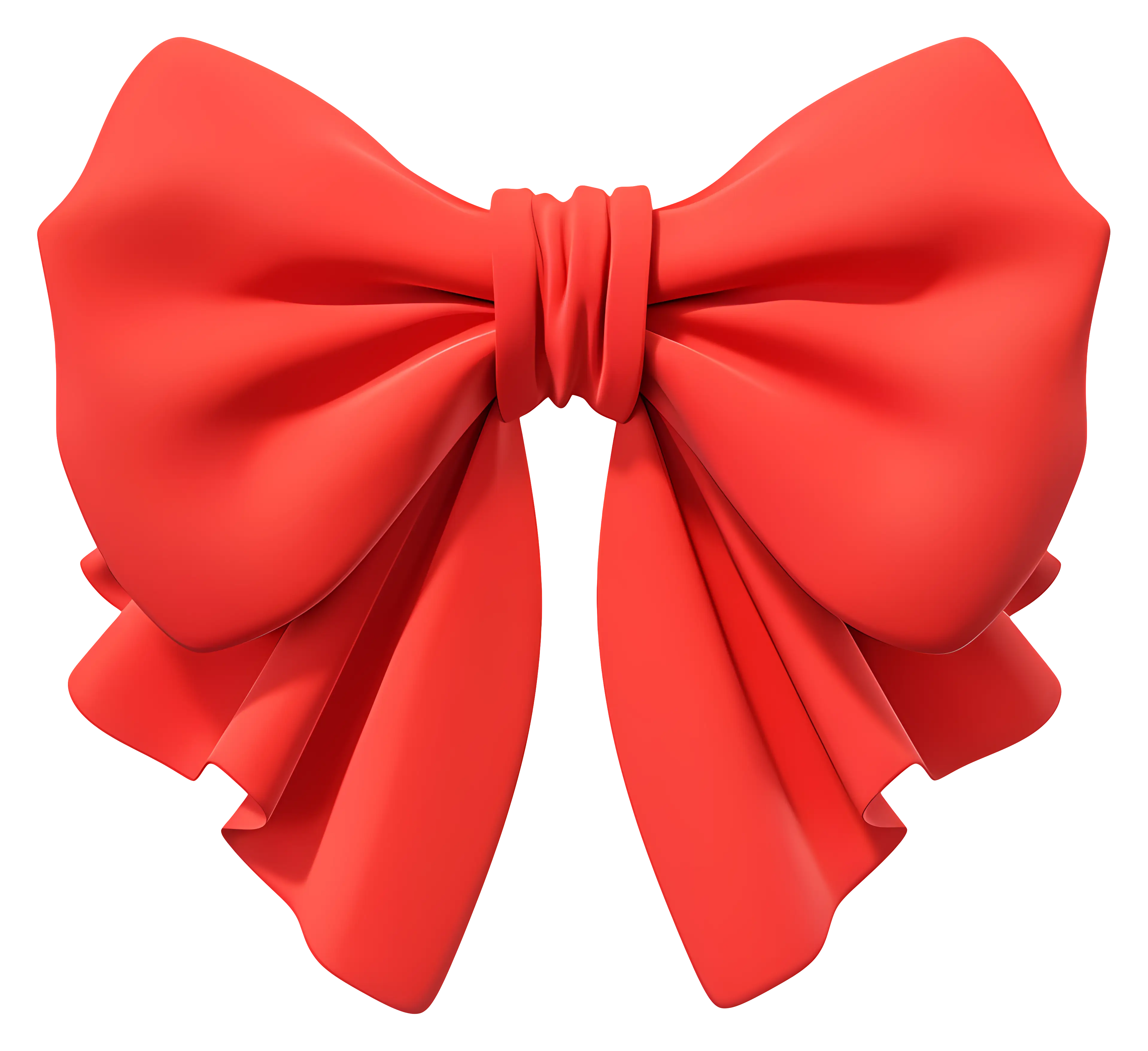 Elegant Red Bow
