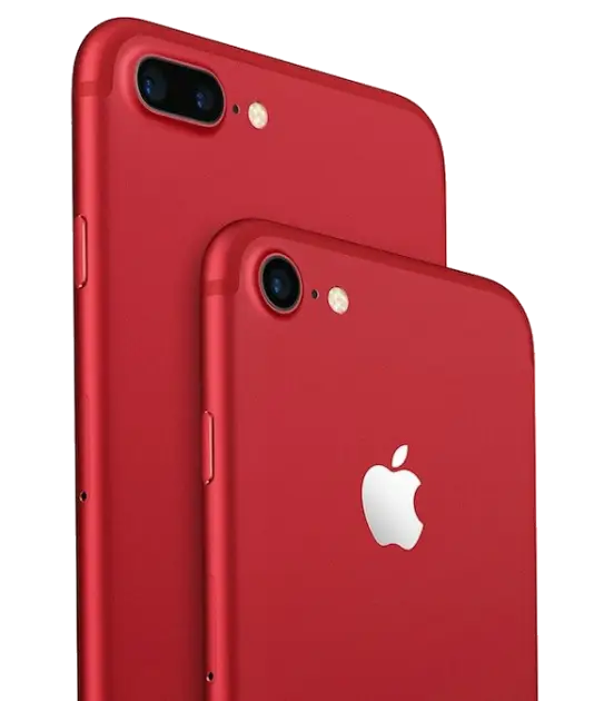 Red iPhones with Sleek Design