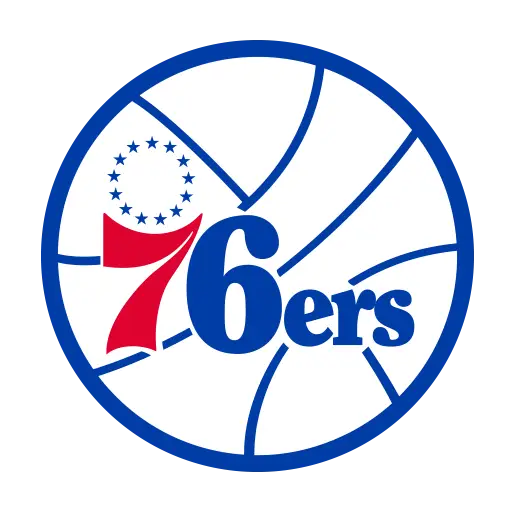 Philadelphia 76ers Basketball Team Logo