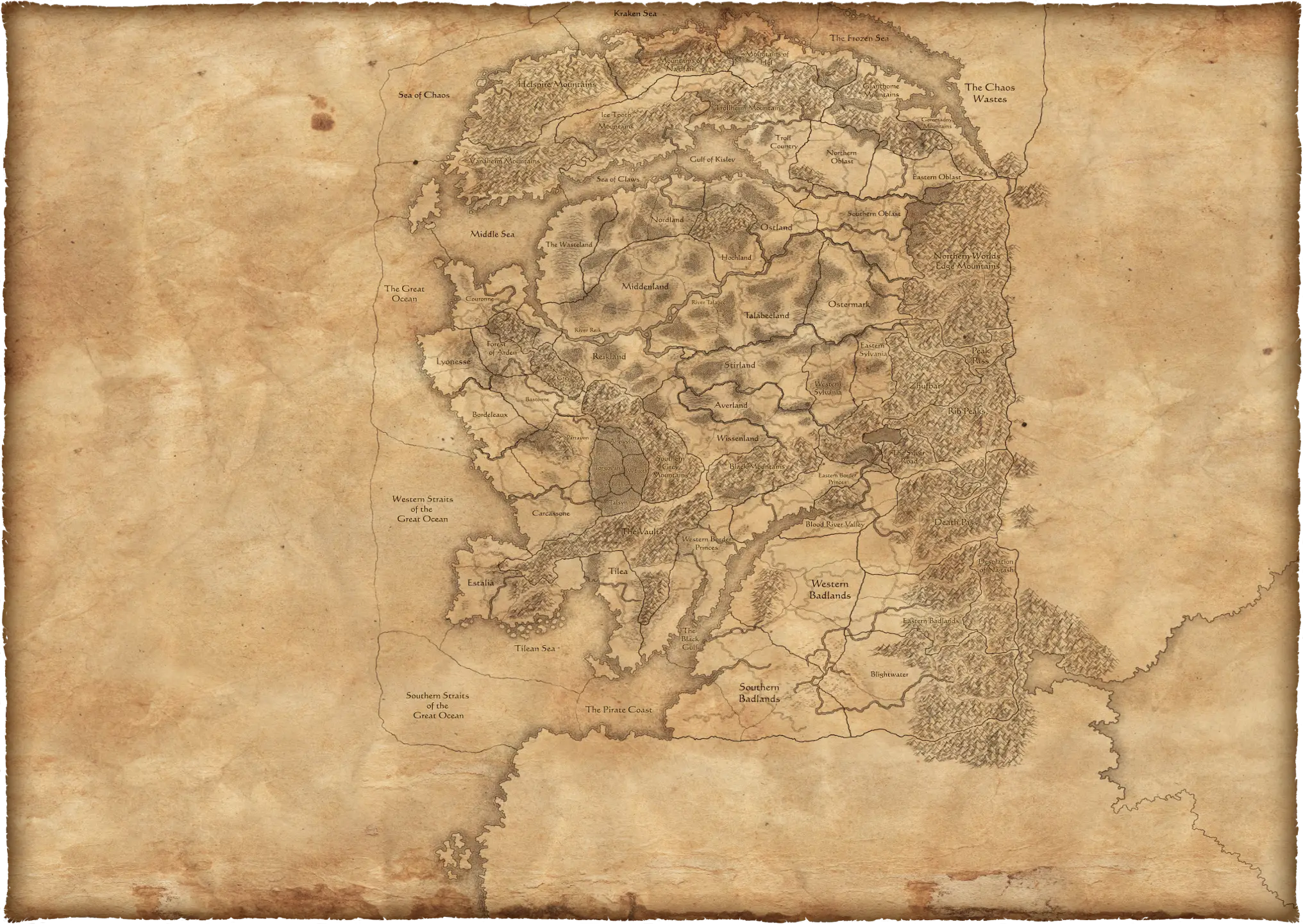 Antique Old Map