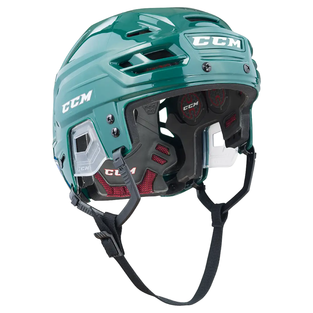 Green Hockey Helmet for Sports Safety