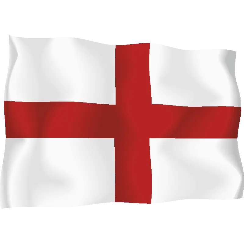 Flag of England with St. George&#039;s Cross