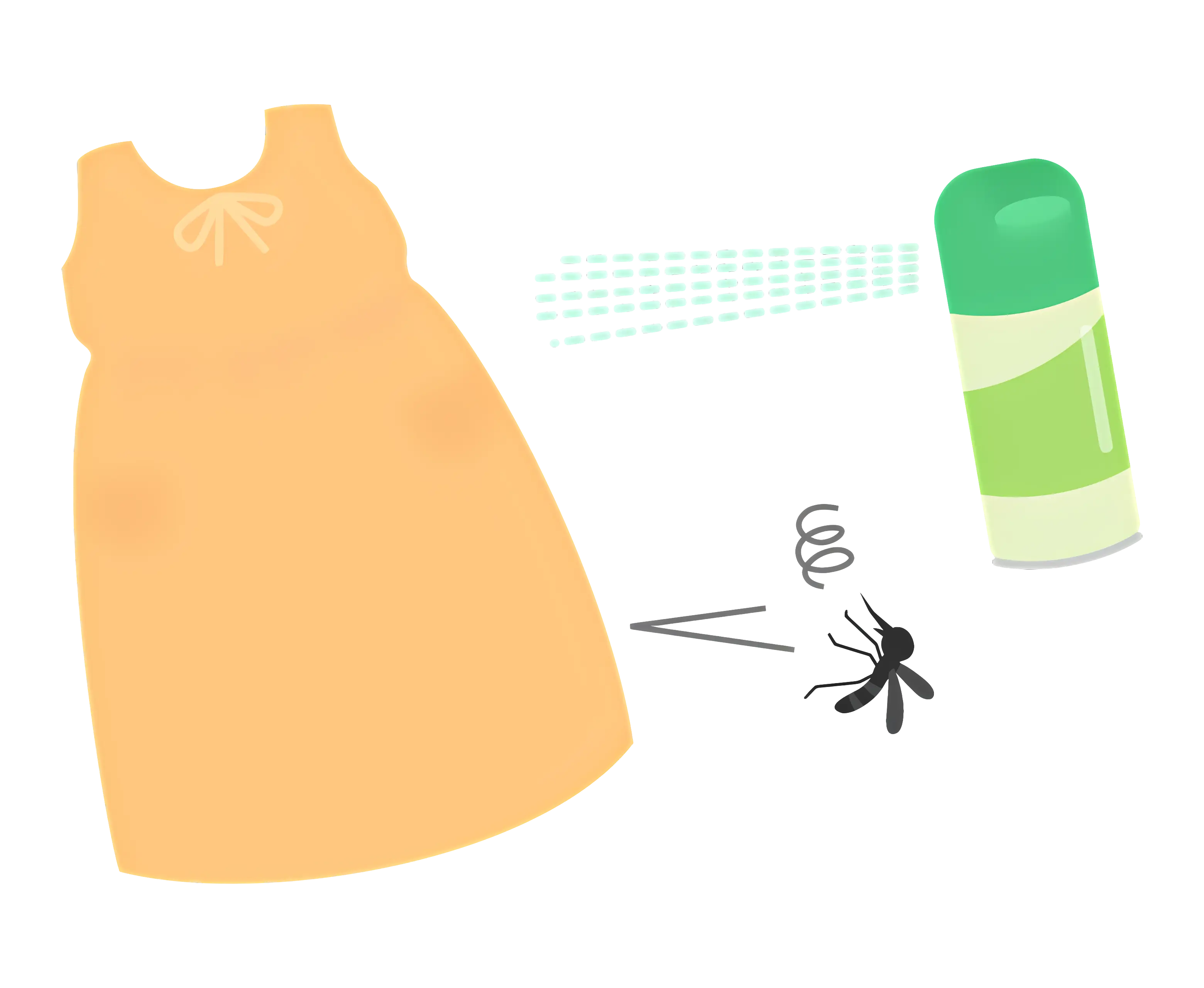 Dress and Mosquito Spray for Summer Protection