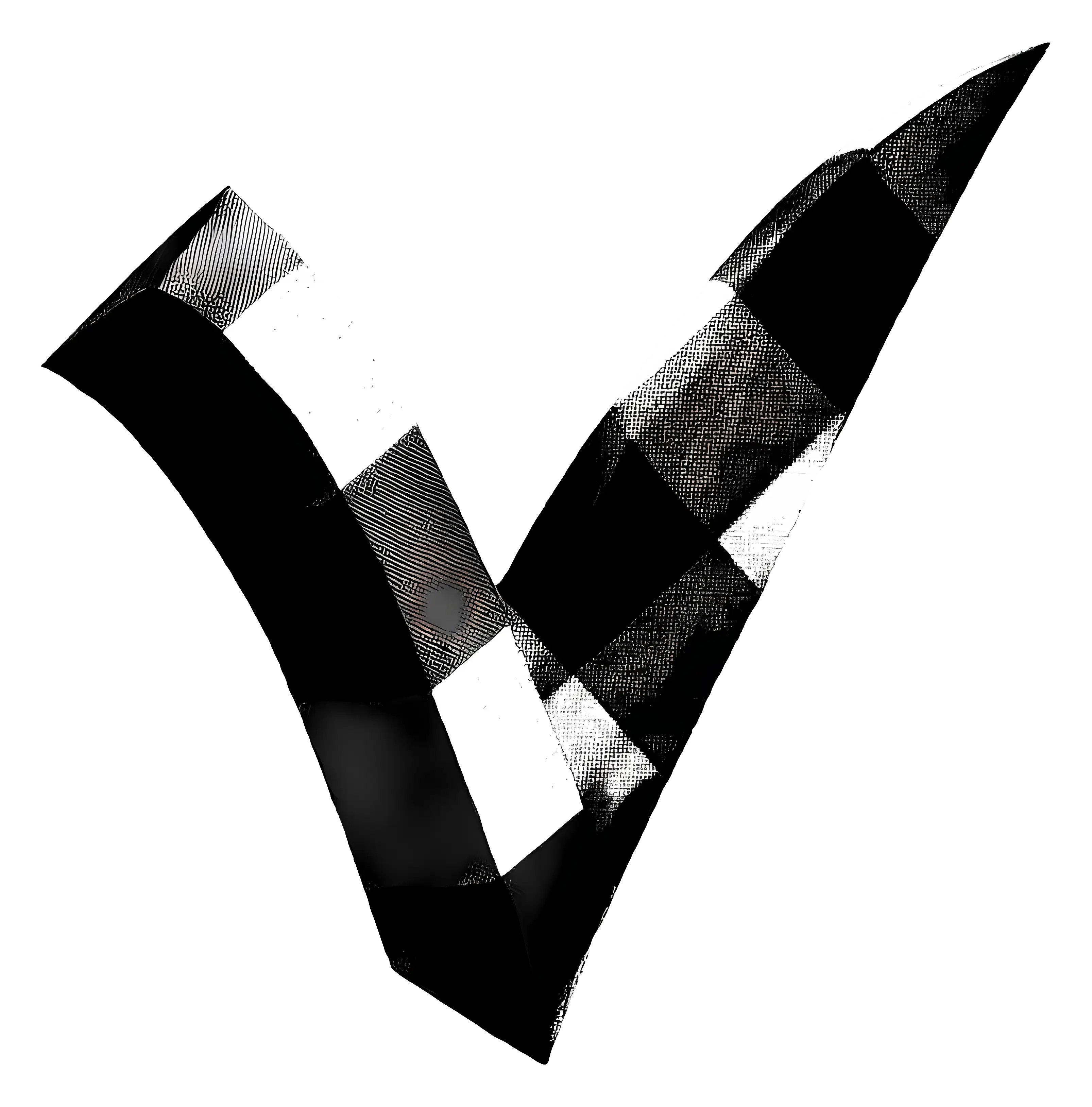 Black and White Check Mark