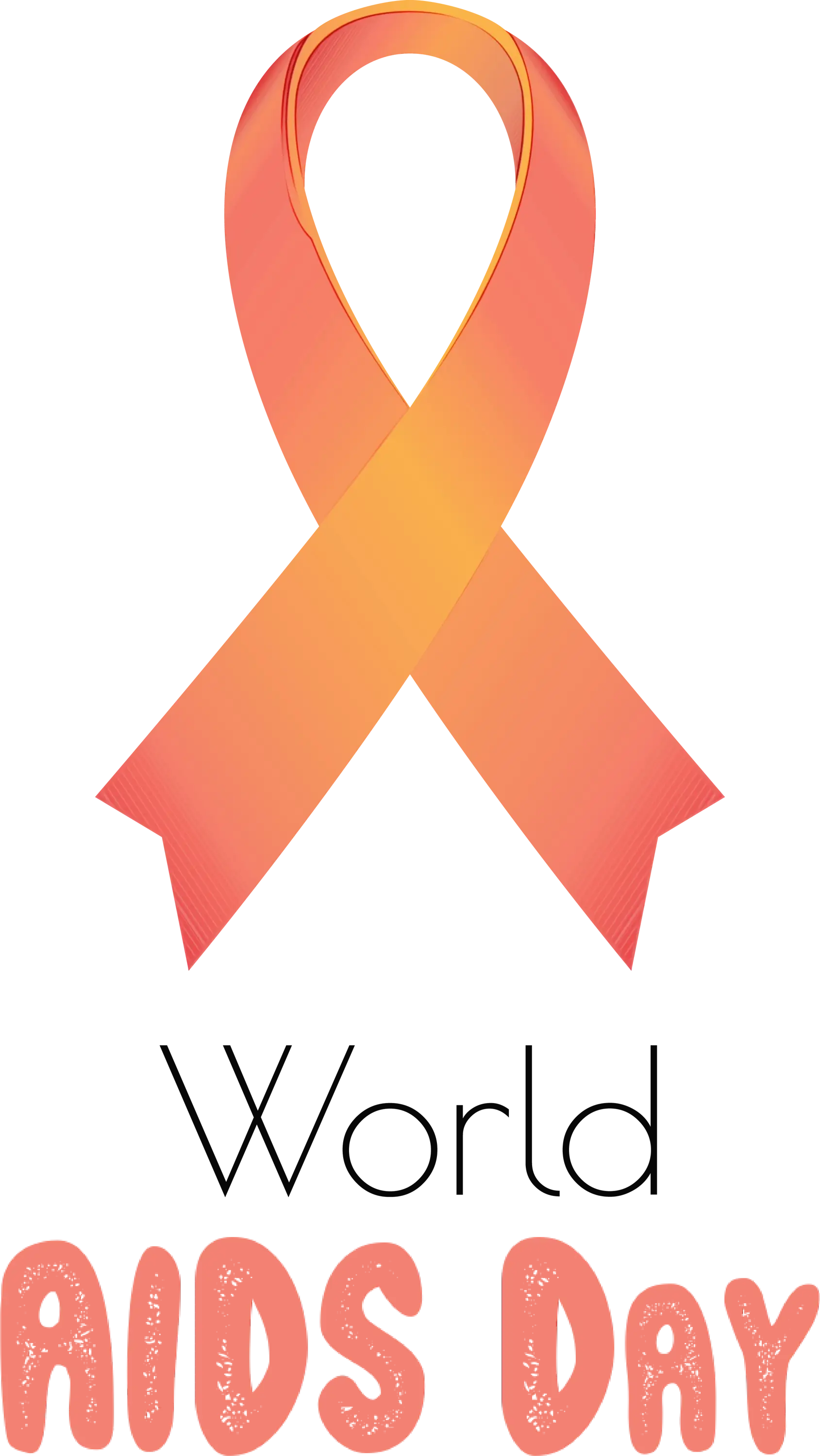 World AIDS Day Red Ribbon Design