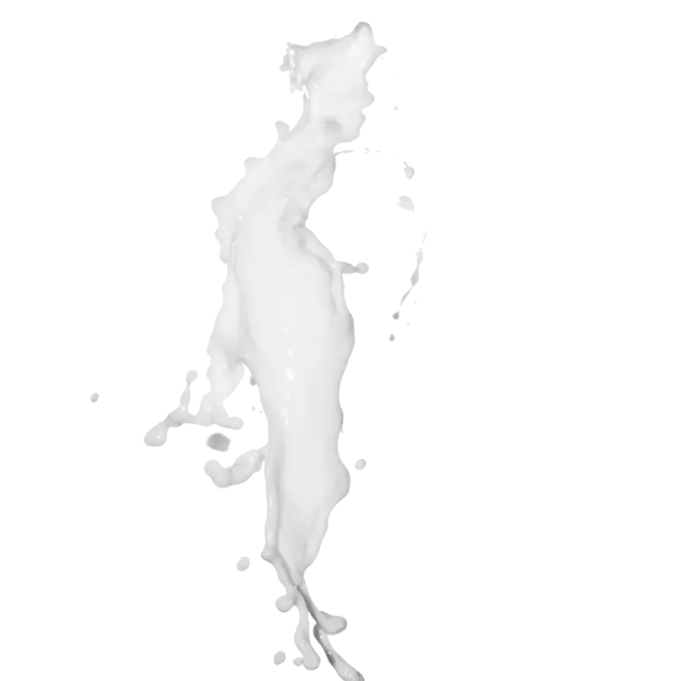 Illustration of a Milk Splash