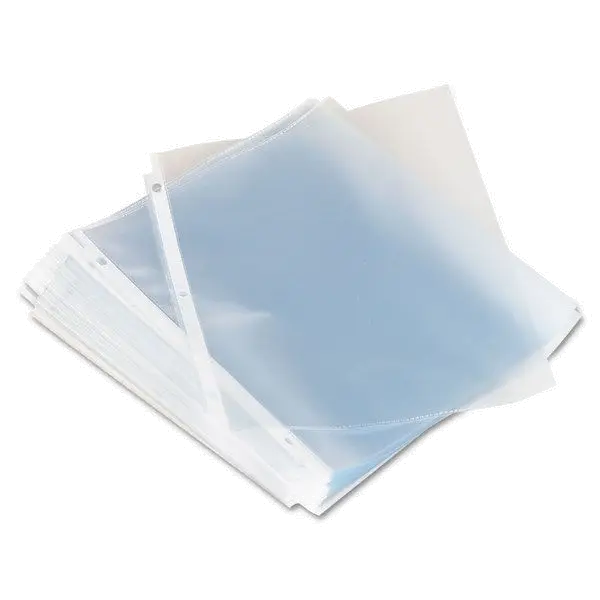 Transparent Plastic Sheet Protectors for Documents