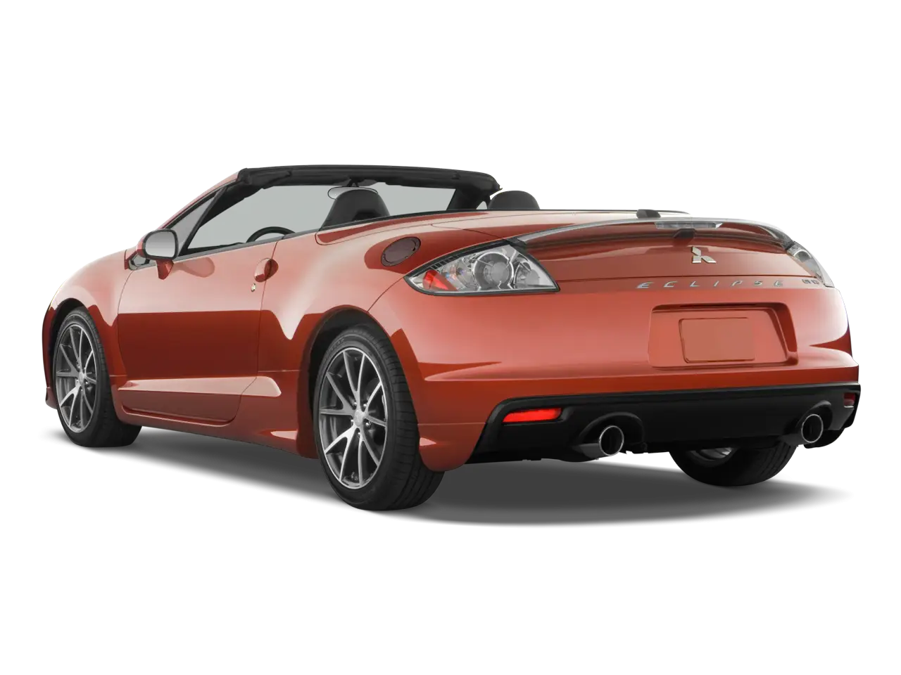 Orange Convertible Car