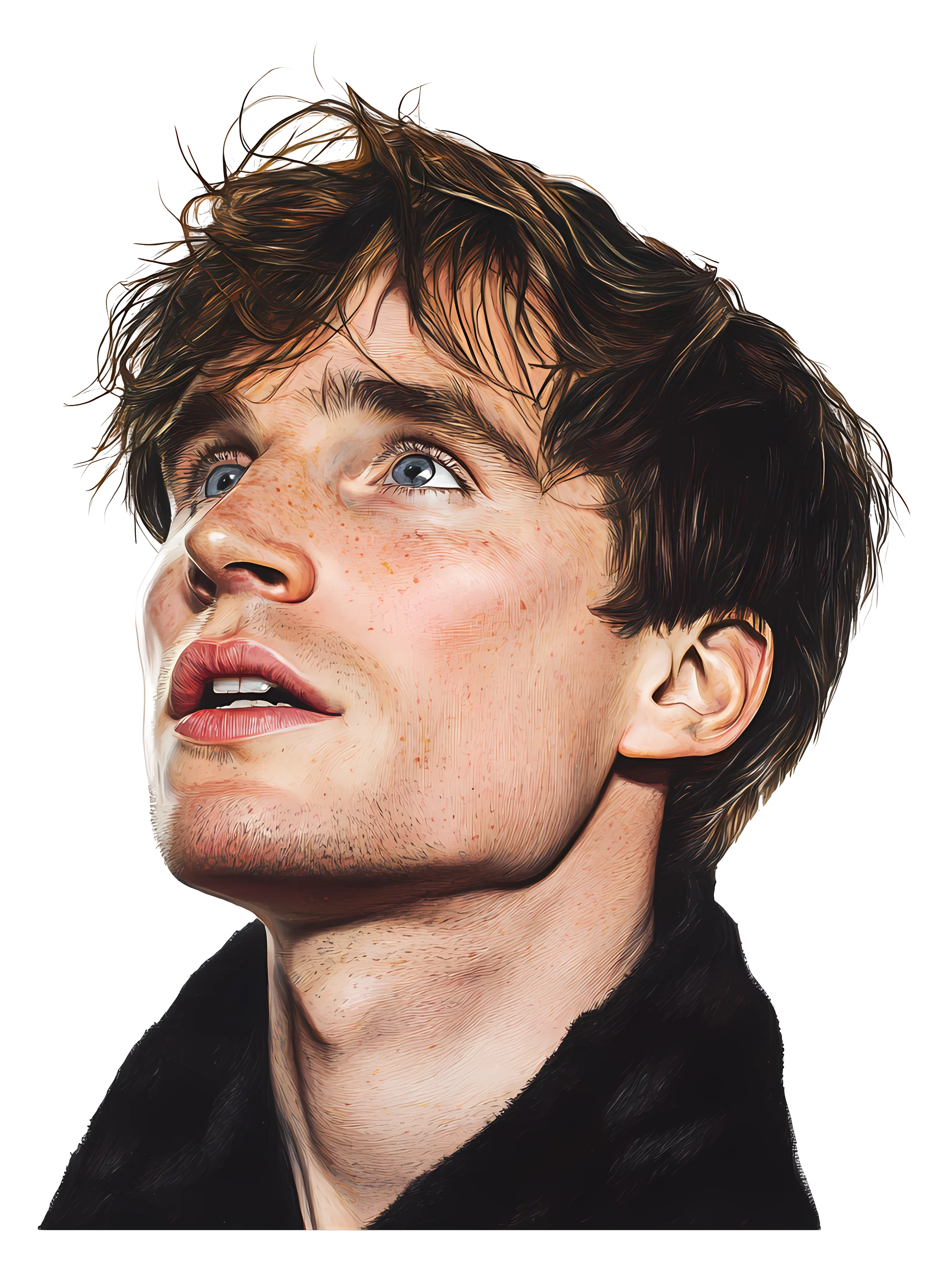 Color Portrait Drawing