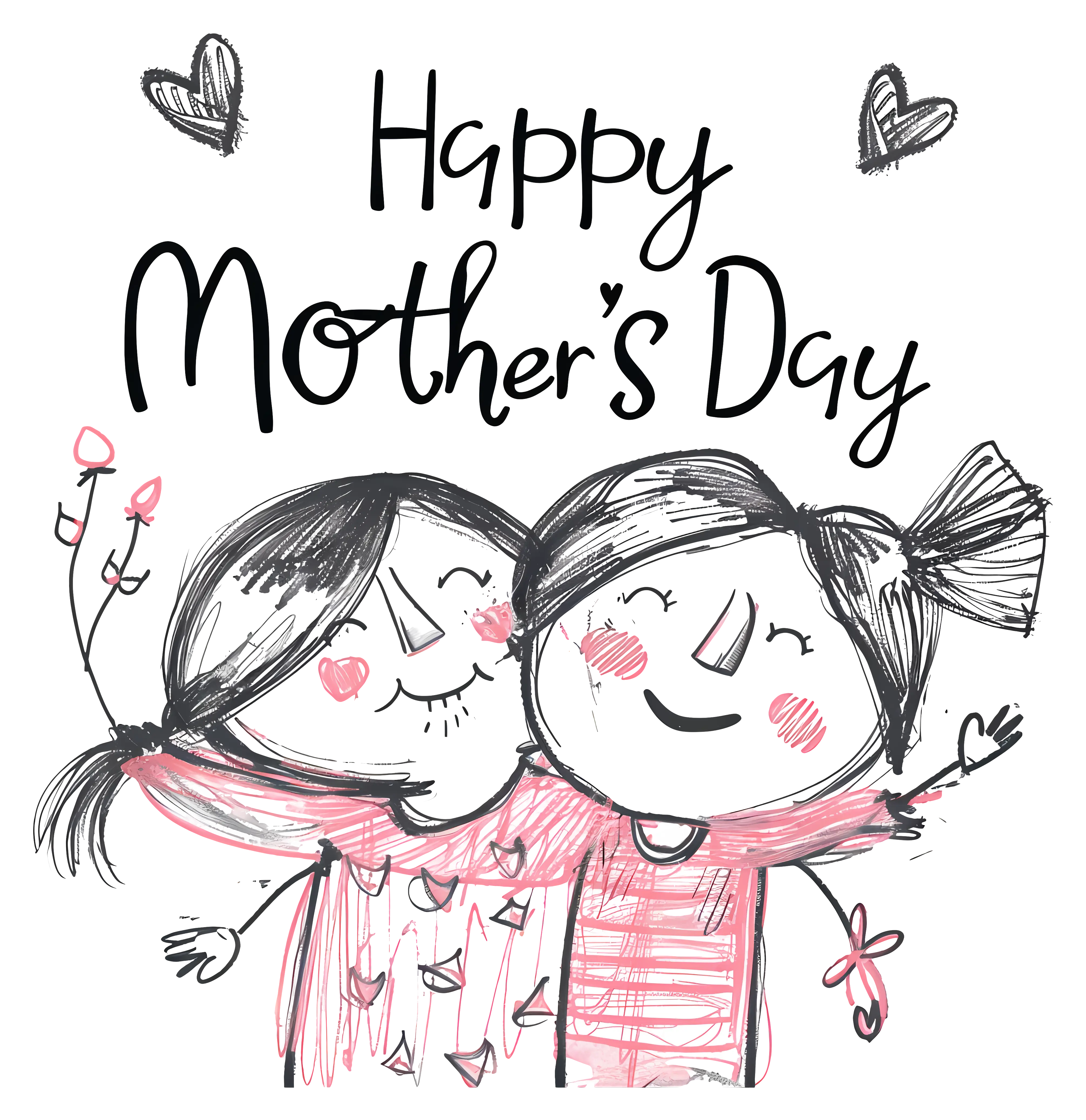 Happy Mother&#039;s Day Doodle